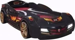 Кровать Cilek -машина Biturbo черная