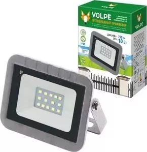Прожектор светодиодный VOLPE (UL-00003347) 10W 6500К ULF-Q592 10W/DW Sensor IP65 220-240B Silver