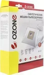 Фильтр для пылесоса OZONE совместимы с BORK, DE&LONGHI, HITACHI, REDMOND, ROLSEN, SCARLETT, SUPRA, VITEK, 5 шт (M-24)