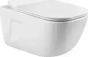 Унитаз подвесной Meer MR безободковый с микролифтом (MR-2106)