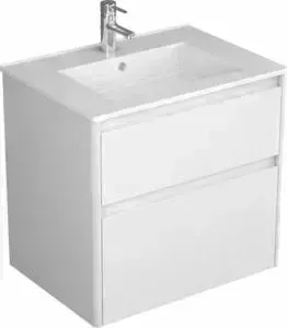 Тумба с раковиной Veneciana с Aventino 65 с двумя ящиками, белая (56511, 4640021062203)