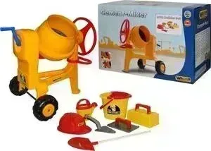Бетономешалка WADER "Construct" + Набор каменщика №7 "Construct" (8 элементов) (в коробке), (50649_PLS)