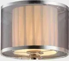 Абажур Newport 1601/FL двойной серебристый M0056423