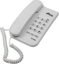 Проводной телефон RITMIX RT-320 white