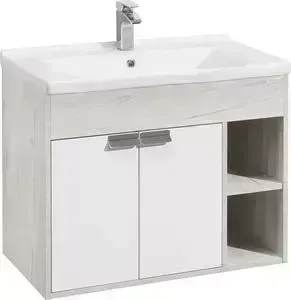 Тумба под раковину АКВАТОН Флай 80 дуб крафт (1A237401FAX10)