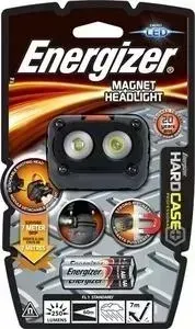 Фонарь ENERGIZER налобный ENR Hard Case Magnet HL 3AAA, tray