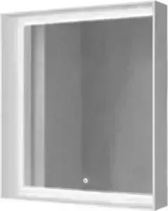 Зеркало Raval Frame 75 с подсветкой, сенсор, белое (Fra.02.75/W)