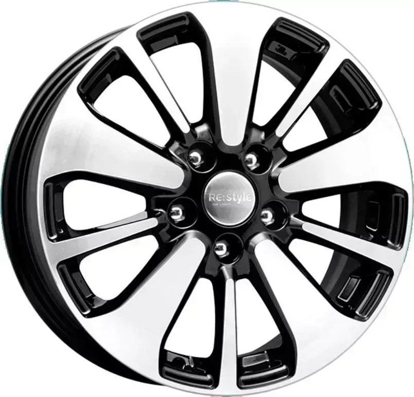Диск автомобильный КиК Nissan Qashqai (КСr688)6,5\R16 5*114,3 ET40d66,1Алмаз-черный[] 6,5//R16