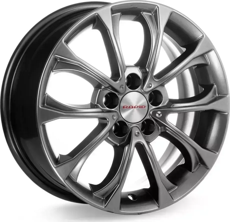 Диск автомобильный КиК Urals (КС732)6,5\R15 5*108 ET40d67,1Дарк платинум[] 6,5//R15