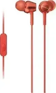 Наушники SONY MDR-EX255AP red