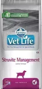 Сухой корм Farmina Vet Life Struvite Management Feline диета при МКБ и идиопатическом цистите для кошек 12кг