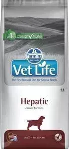 Сухой корм Farmina Vet Life Dog Hepatic для собак с хронической печеночной недостаточностью 2кг