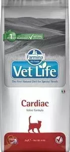 Сухой корм Farmina Vet Life Cat Cardiac для кошек с хронической сердечной недостаточностью 2кг