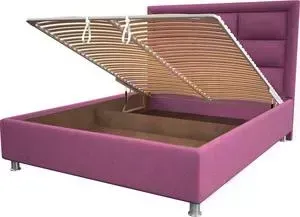 Кровать OrthoSleep Виктория pink механизм и ящик 200x200