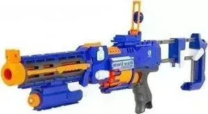 Автомат Zecong Toys "BlazeStorm" с мягкими пулями на батарейках + лазер - 7056
