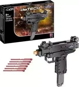 Конструктор Cada deTech пистолет-пулемет Micro Uzi (359 деталей)