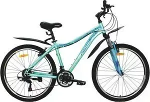 Велосипед Nameless 26" S6200W, голубой металлик, 17" (2020)