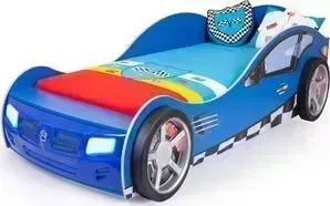 Кровать ABC-KING -машина Formula 190x90 синяя