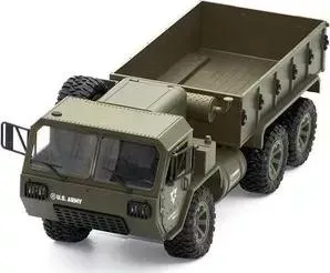 Радиоуправляемая машина Heng Long американский военный грузовик 6WD 2.4G 1/16 RTR