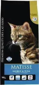 Сухой корм Farmina Matisse Salmon Tuna с лососем и тунцом для взрослых кошек 10кг