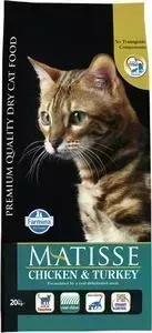 Сухой корм Farmina Matisse Adult Cat Chicken Turkey курицей и индейкой для взрослых кошек 20кг
