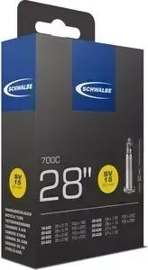 Велокамера SCHWALBE SV15 18/28-622(630) 28-0.7-1.0 50mm вентиль преста