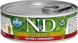 Консервы Farmina ND Kitten GF Chicken Pomegranate беззерновой с курицей и гранатом для котят 80г