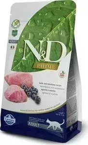 Сухой корм Farmina ND Adult Cat GF Lamb Blueberry беззерновой с ягненком и черникой для кошек 10кг