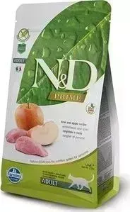 Сухой корм Farmina ND Adult Cat GF Boar Apple беззерновой с мясом кабана и яблоком для кошек 10кг