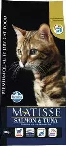 Сухой корм Farmina Matisse Adult Cat Salmon Tuna c лососем и тунцом 20кг