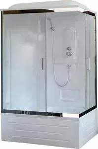Душевая кабина Royal Bath BP 100x80x217 рифленое, левая (RB8100BP1-M-CH-L)