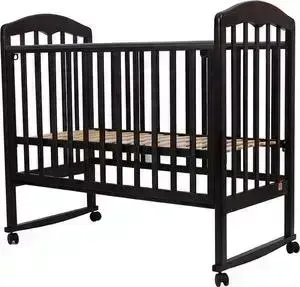 Кроватка детская ТОПОТУШКИ 120х60 СИЛЬВИЯ-2 (арт.44) кол/качалка (венге)