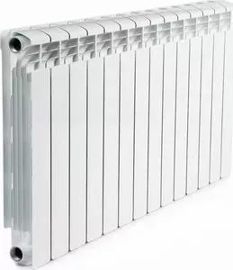 Радиатор RIFAR ALUM 500 14 секции аллюминиевый боковое подключение (RAL50014)