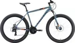 Велосипед STARK 20 Hunter 27.2+ HD серый/чёрный/оранжевый 22" HD (2020)