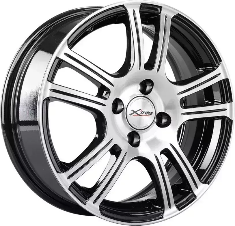 Диск автомобильный X'trike X-1056,0\R15 4*100 ET45d54,1BK/FP[] 6,0//R15
