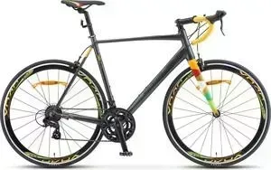 Велосипед STELS XT280 28 V010 (2020) 23 серый/желтый 28" 23" Серый/жёлтый
