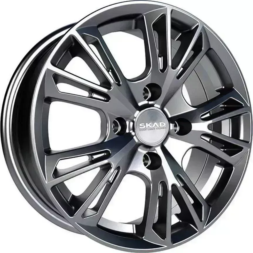 Диск автомобильный СКАД Монреаль6,0\R15 4*114,3 ET44d67,1Графит[] 6,0//R15