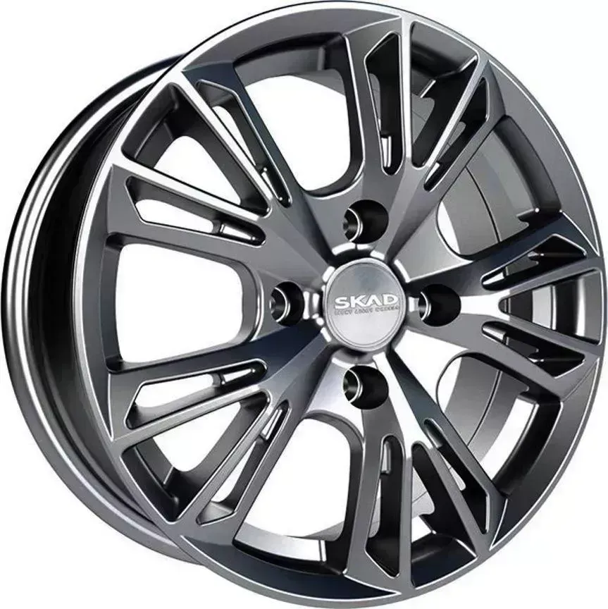 Диск автомобильный СКАД Монреаль6,0\R15 4*100 ET48d54,1Графит[] 6,0//R15