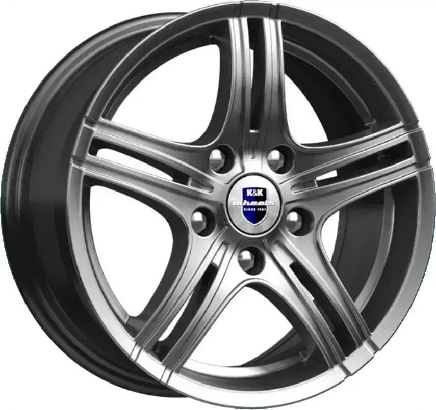 Диск автомобильный КиК Омаха-оригинал (КС636)5,5\R14 4*100 ET39d54,1Дарк платинум[] 5,5//R14