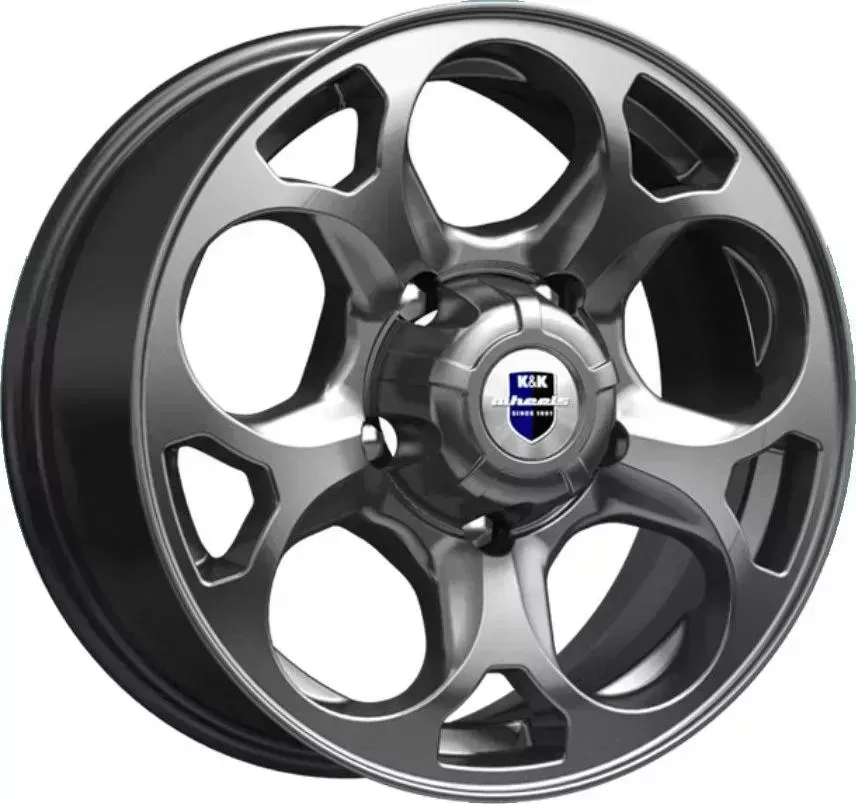 Диск автомобильный КиК Линкс (КС646)7,0\R16 5*139,7 ET35d108,5Дарк платинум[] 7,0//R16