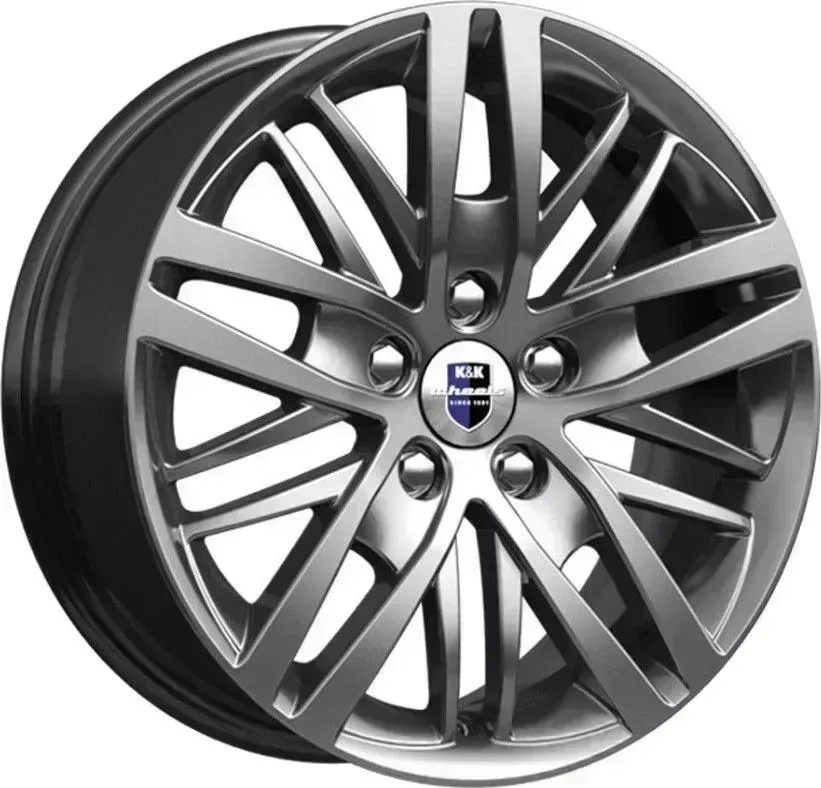 Диск автомобильный КиК Fencer (КС730)7,0\R16 5*114,3 ET50d67,1Дарк платинум[] 7,0//R16
