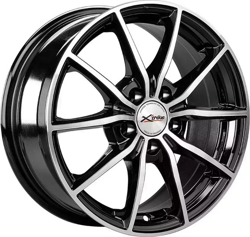 Диск автомобильный X'trike X-1116,5\R15 5*114,3 ET40d66,1BK/FP[] 6,5//R15