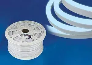 Светодиодная влагозащищенная лента UNIEL ULS-N21-2835-120LED/m-8mm-IP67-220V-8W/m-50M-DW