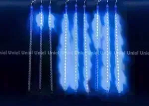 Гирлянда UNIEL ULD-E1505-336/DTK BLUE IP44 TWISTED METEOR