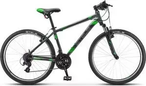 Велосипед STELS Navigator 500 V 26 V030 (2019) 18 черный/зеленый