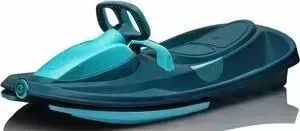 Санки Small Rider снегокат с рулем и тормозом Gismo Riders Stratos (синий титан)