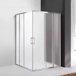 Душевой уголок CEZARES Molveno AH-21 120x90 Punto, хром (MOLVENO-AH-21-90+30-P-Cr)