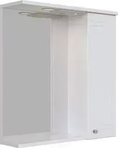 Зеркальный шкаф Sanstar Июнь 60 П белый (5.1-2.4.1.)