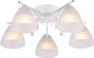 Люстра Imex потолочная MD.7600-5-S WH 5*60Вт E27