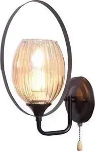 Бра Imex MD.3616-1-W BK 1*60Вт E27